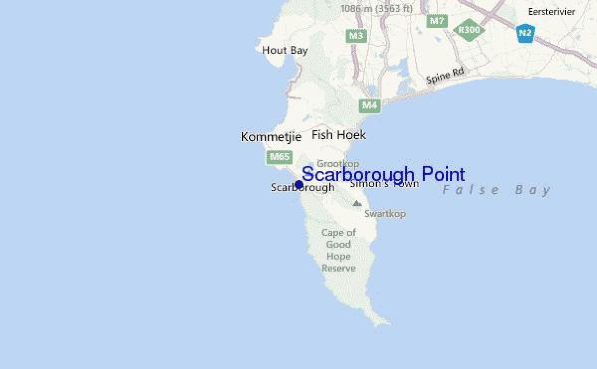வரைபடம் scarborough கேப் டவுன்