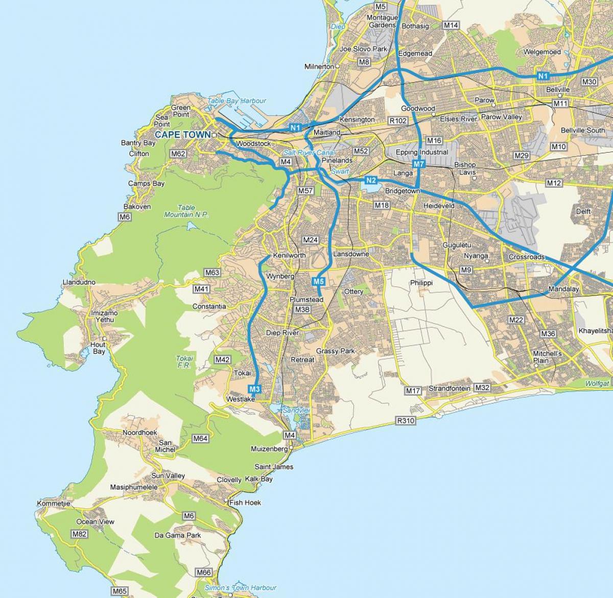 வரைபடம் தெரு வரைபடத்தை plumstead கேப் டவுன்