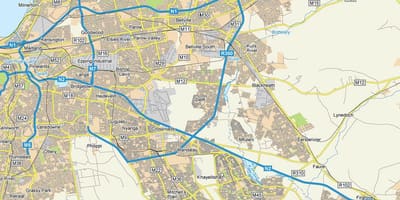வரைபடம் நெடுந்தீவு கேப் டவுன்