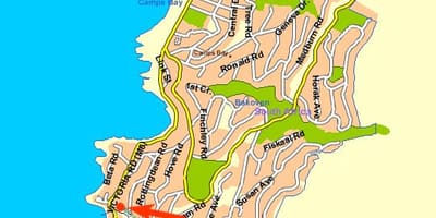 வரைபடம் பெருங்கடல் காண்க கேப் டவுன்