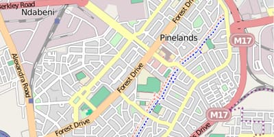 வரைபடம் maitland கேப் டவுன்
