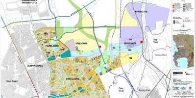 வரைபடம் parklands கேப் டவுன் 