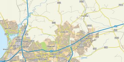 வரைபடம் uitzicht durbanville